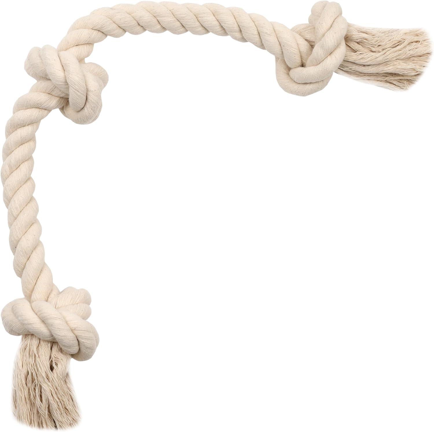 Barida imported authentic natural cotton premium interactive dog play rope