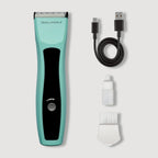 Cordless Pet Trimmer for Dogs & Cats - Rechargeable Grooming Clipper with Detachable Metal Blade, Low-Noise Motor, Supports Optional Blade Lengths (Parent) (Green, Single) - Image 9