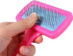 OEM pet shedding comb for guinea pigs and small animals back view