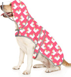 HDE Dog Raincoat with Clear Hood Rain Jacket Poncho for Small Medium Large Dogs Dinosaurs - XXL - Image 11
