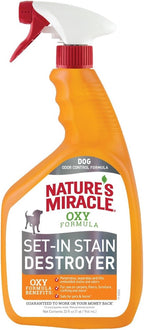Nature's Miracle Set-In Stain Destroyer Dog 1 Gallon, Oxy Formula With Orange Scent, 128 Ounces - Image 9