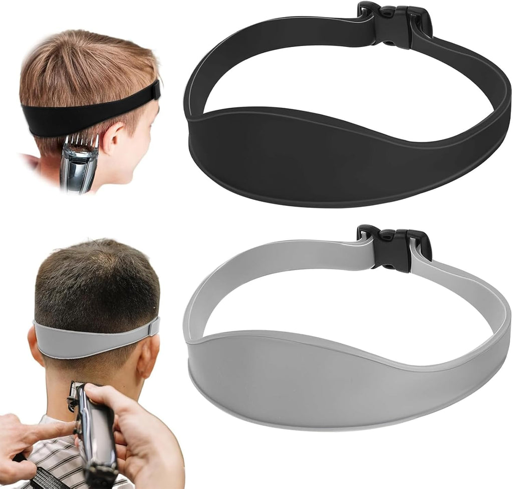 Biottro Zhenzq neckline shaving template front view showing curved silicone design