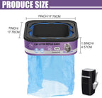 Astrallgn scented pet waste disposal refills showing seven layer material
