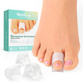 Welnove Hammertoe Corrector front view showing clear gel material.