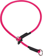 Martingale Dog Collar, 5/16" High-Strength Nylon Rope Slip Collar with Spring-Loaded Adjustable Stopper for Small, Medium & Large Dogs(Black, 22 inch) - Image 12