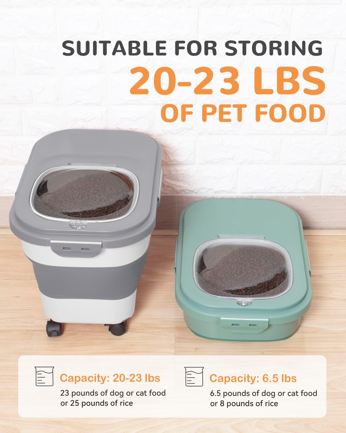 Ddmommy food storage set including measuring scoop and travel bowl
