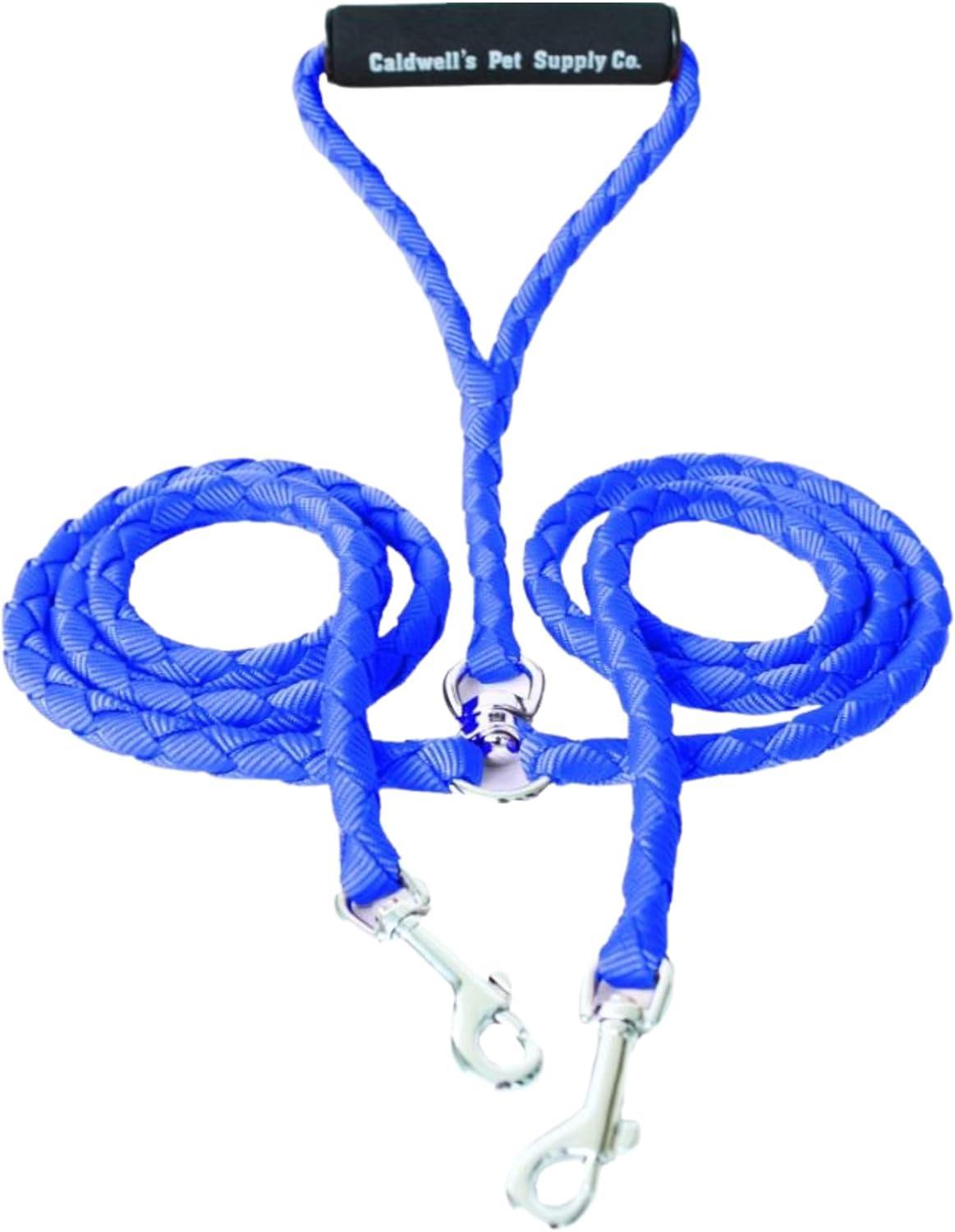 Caldwell's Pet Supply Co. Dual Dog Leash, Double Dog Leash for Two Dogs, Tangle Free, Heavy Duty Double Ended Tandem Leashes with Padded Handle with Tangle-free Swivel, for Small, Medium or Large Dogs - Image 10