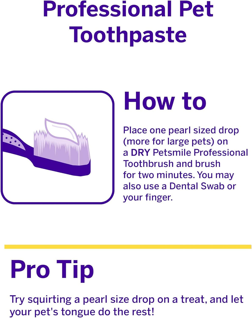 Petsmile toothbrush cleaning below the gum line illustration