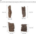 SEWACC organic cork bark showing variation in natural shapes and sizes for custom habitats.