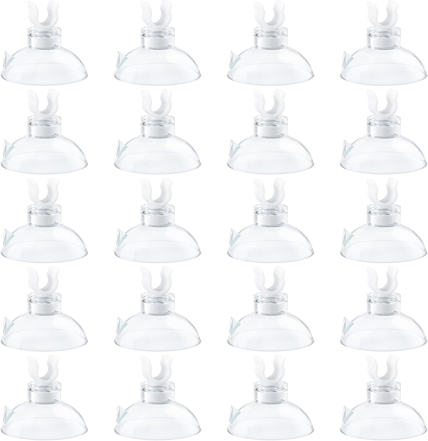 Durable aquarium suction clips designed for secure fish tank aeration management.
