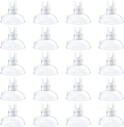 Durable aquarium suction clips designed for secure fish tank aeration management.