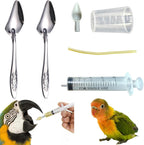 Baby Bird Feeding Syringe Set, Pet Parrot Milk Feeding Syringe with Tubes, Parrot Feeding Tubes Measuring Tools for Feeding Pets Scientific Industrial Labs... (10ml+10ml+20ml+60ml) - Image 14