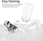 RIZZARI triple filtration gravity pet water station with active carbon filter component