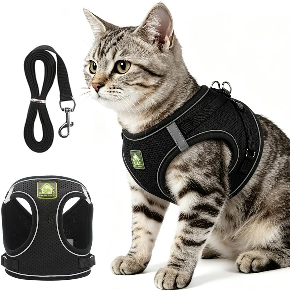 Nitvei safe reflective cat walking gear packaging display for small animals