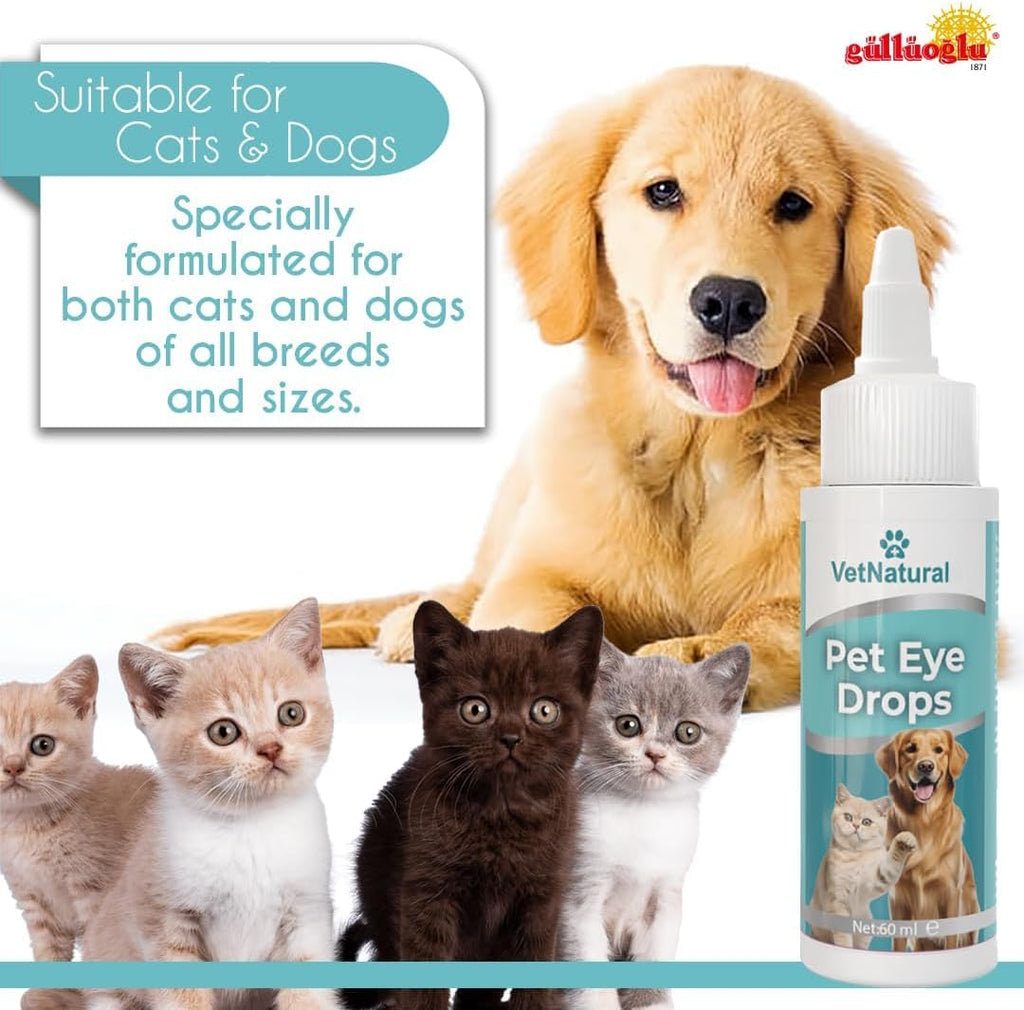 Authentic USA pet eye cleaning drops for multi pet households