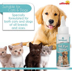 Authentic USA pet eye cleaning drops for multi pet households
