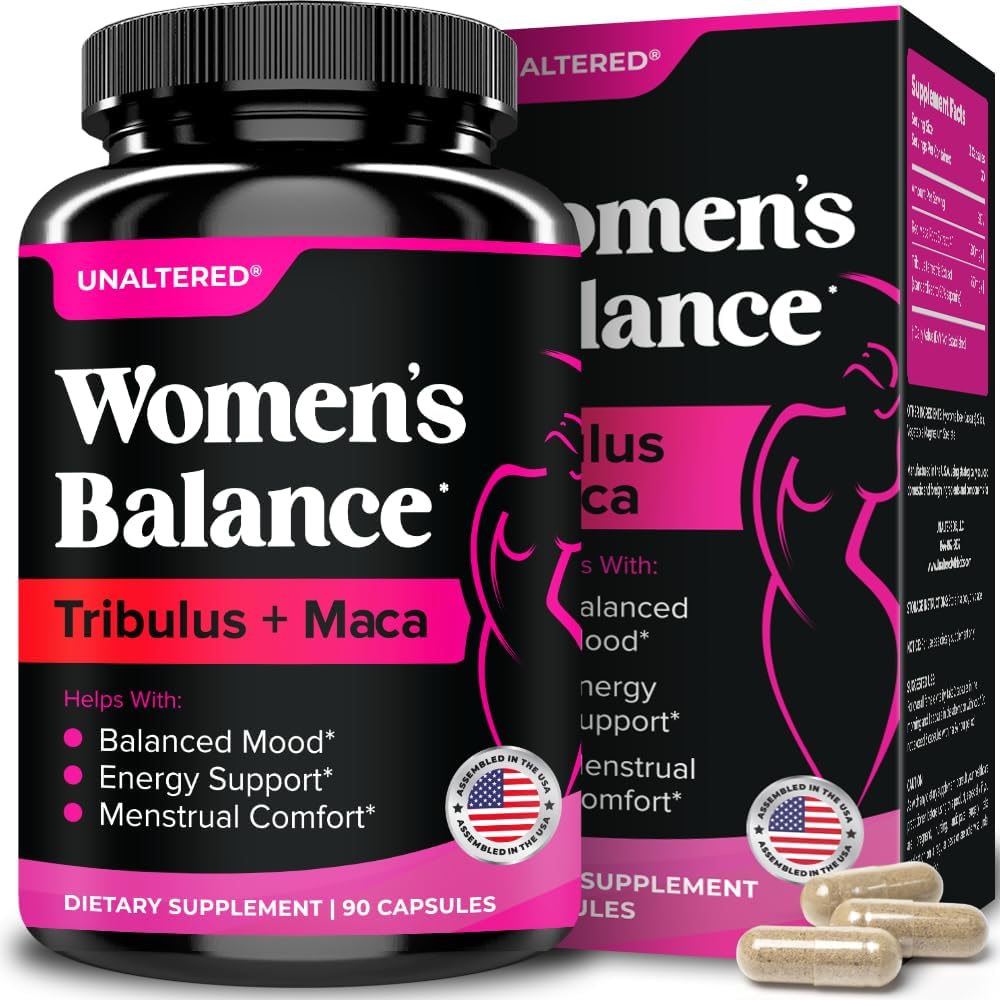 Unaltered Hormone Balance and Mood Support 90 capsules front view