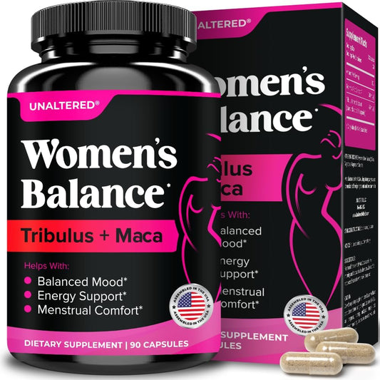 Unaltered Hormone Balance and Mood Support 90 capsules front view