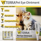 Imported USA pet eye cream for pink eye and conjunctivitis relief