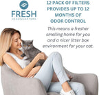 Cat using Petmate Booda Dome with replacement filter installed