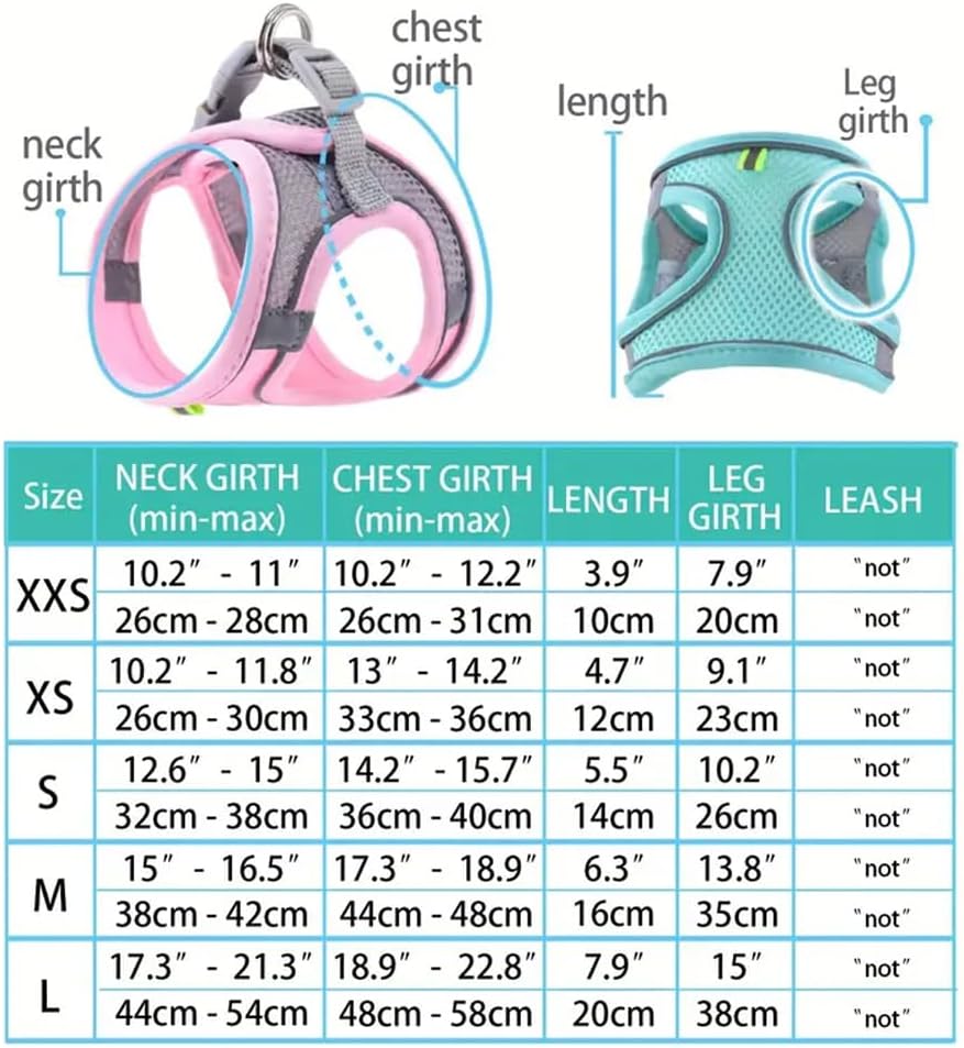 Close up of breathable mesh material on Sachi Sports pet harness