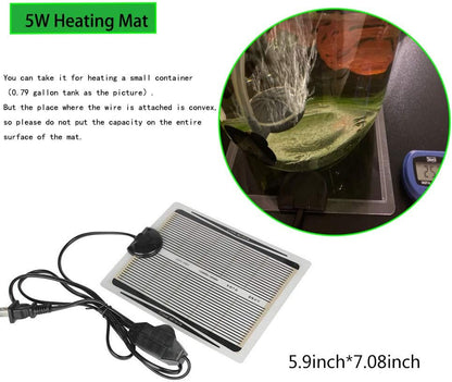Adjustable temperature controller on YM YOUMU heat mat