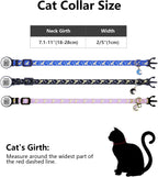 Taghelp smart pet ID collar laid flat showing the adjustable range from 7.5 to 12.5 inches.