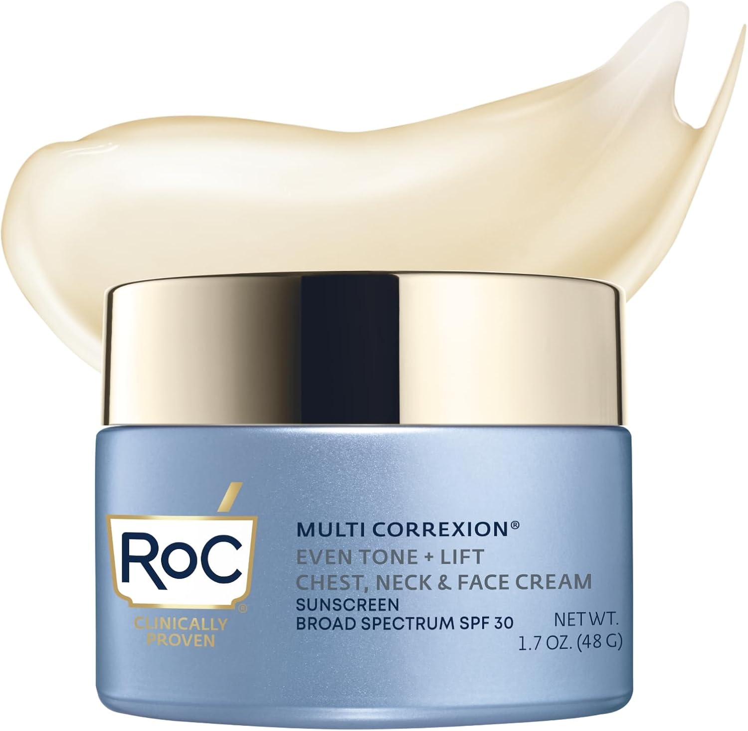 RoC Multi Correxion 5 in 1 Chest and Face Cream bottle front view