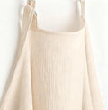 Comfy Cubs muslin nursing cover ivory front view