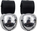 SCENEREAL Large Dog Collar Bells front view extra loud pet tracking bell