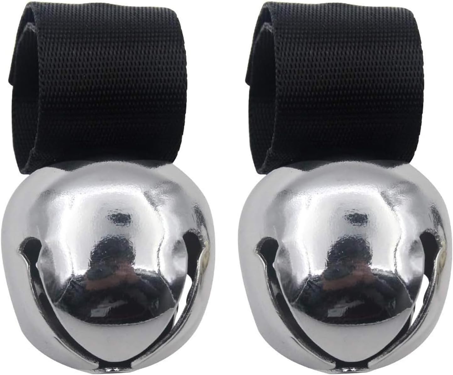 SCENEREAL Large Dog Collar Bells front view extra loud pet tracking bell