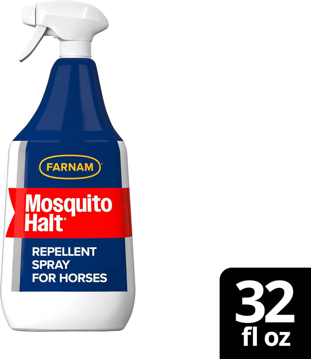 Farnam Mosquito Halt, Mosquito Repellent Spray for Horses, Quick Knockdown Against Mosquitoes, Flies and More, 32 fl oz - Image 11