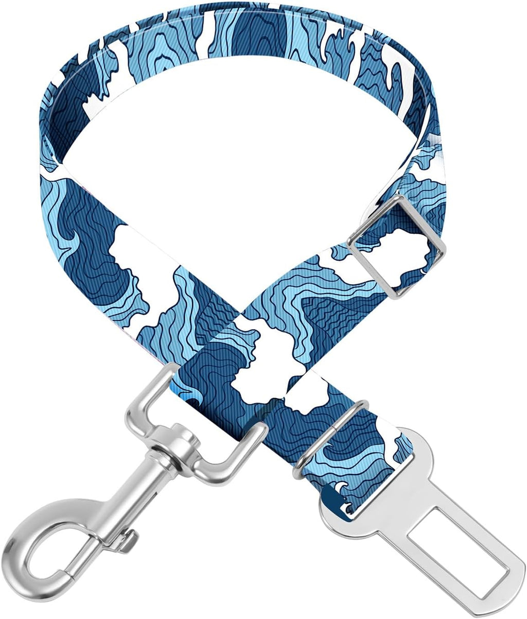 Adjustable pet cat and Dog car seat BeltThe Lanyard is Flexible and Adjustable from 20 to 33 inches (Floral) - Image 15