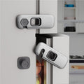 Kizzhisi child proof refrigerator lock pack of 5 front view