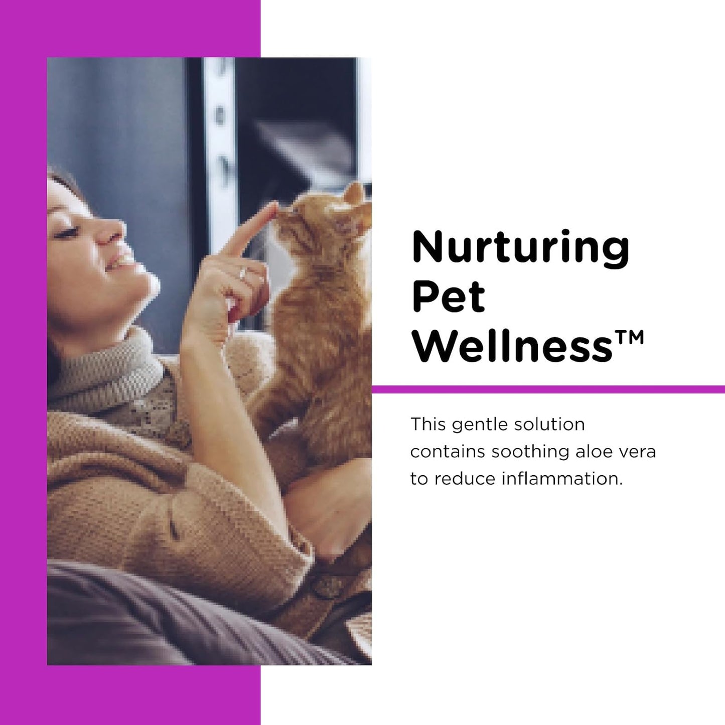 Nutri-Vet cat ear wash for itch and infection relief