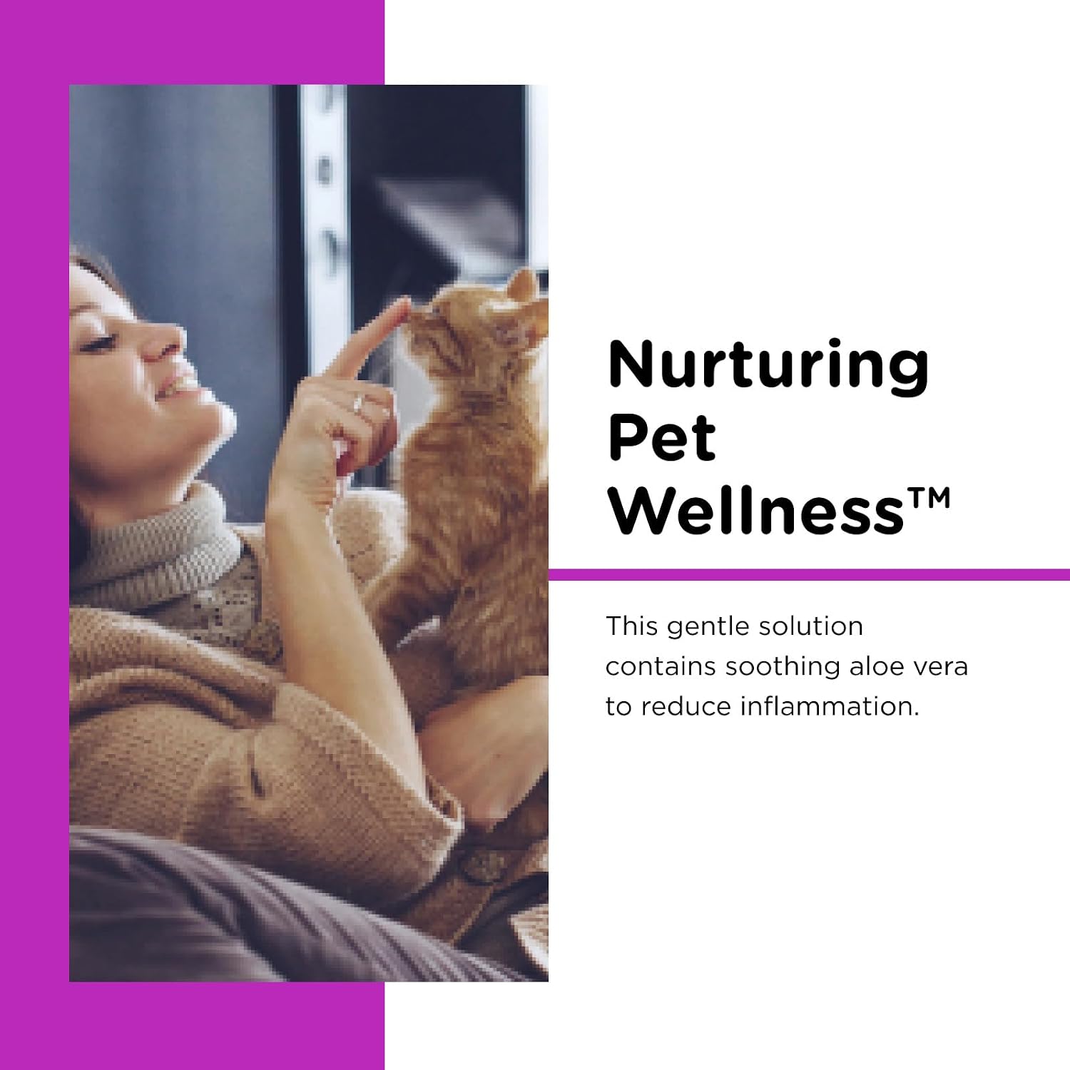 Nutri-Vet cat ear wash for itch and infection relief