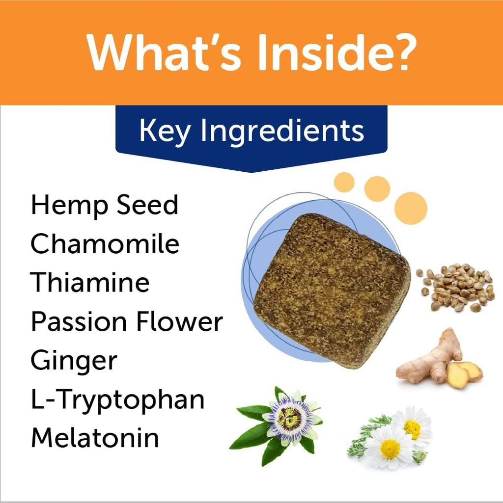 USA imported calming treats for dogs feeding guide