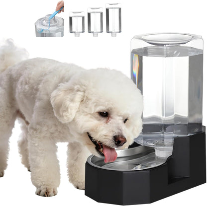 Sfozstra 5L Gravity Stainless Steel Dog Water Dispenser - Spill-Proof | Easy-Clean, No Power Needed. Works for Cats & Small Dogs. Ideal for Kitchen, Crate Area, or Travel - Image 15