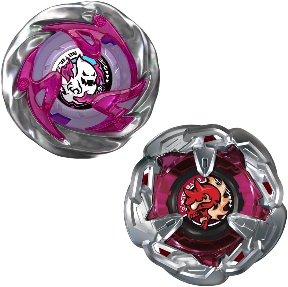 Beyblade X Circle Ghost and Chain Incendio dual pack front view