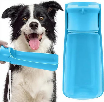 Portable Dog Water Bottle Dispenser [Leak Proof & Foldable] Dog Travel Water Bottle Bowl Accessories for Puppy Small Medium Large Dogs Pet Water Bottles for Dogs Walking Outdoor Hiking 19OZ - Image 11