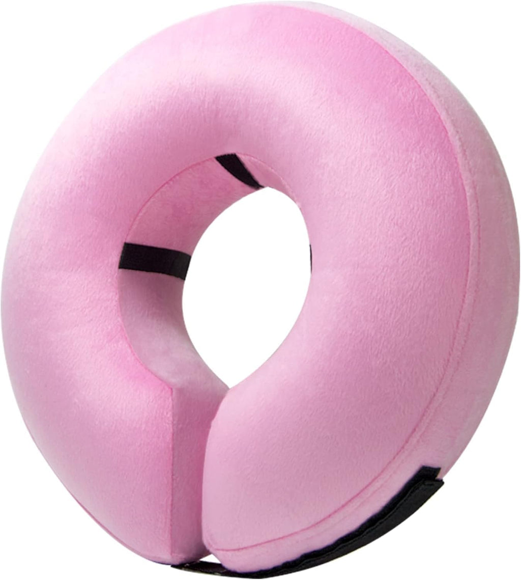 BENCMATE Inflatable Dog Cone Collar Alternative, Soft Dog Cone for Small Medium Large Dogs and Cats, Neck Recovery ECollar Donut Collar After Surgery (Large, Blue) - Image 10