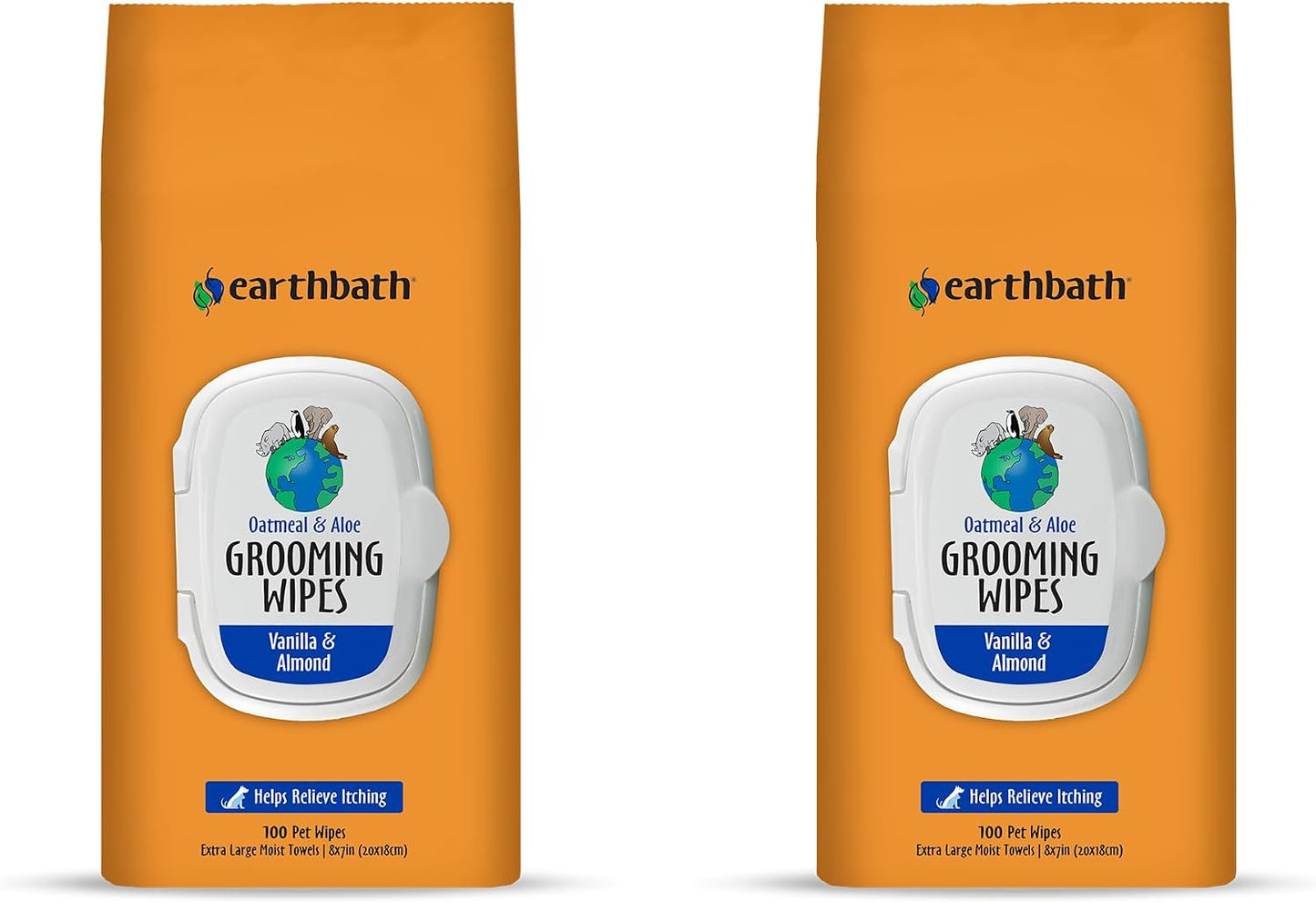 earthbath, Hypo-Allergenic Grooming Wipes - Fragrance Free Dog Wipes for Paws and Butt, Best Pet Wipes for Dogs with Sensitive Skin, Made in USA, Cruelty-Free Dog Cleaning Wipes - 100 Count (2 Pack) - Image 10