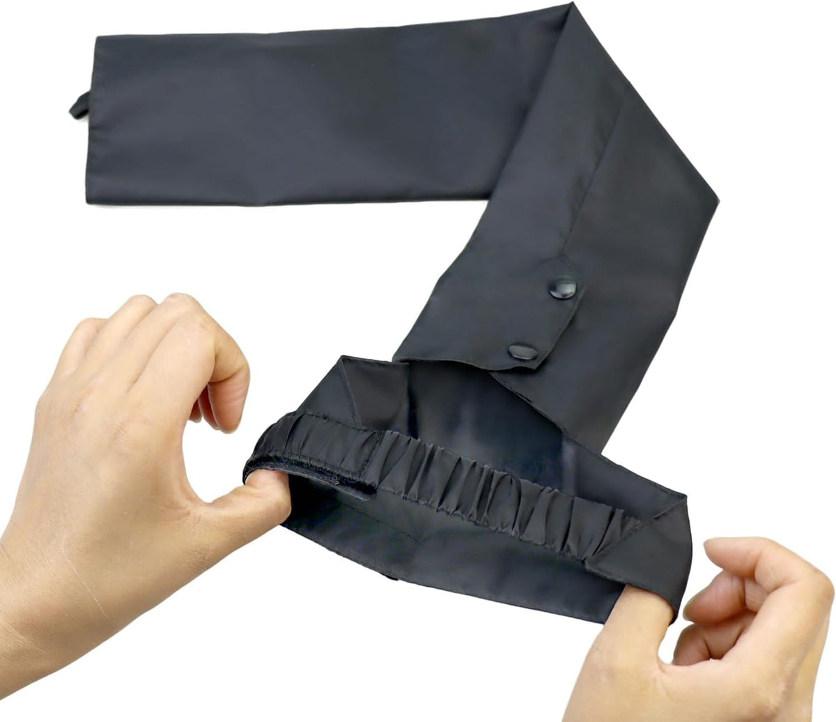 Adjustable strap detail on Pranovo cat tail medical sleeve