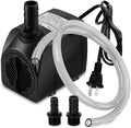 Pulaco submersible water pump front view showcasing the motor housing and power cord.