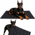 Drounphi chew proof dog crate pad front view durable mat