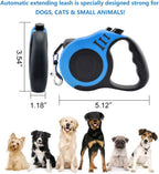 Side view of Gbivbe 16.5ft retractable pet leash