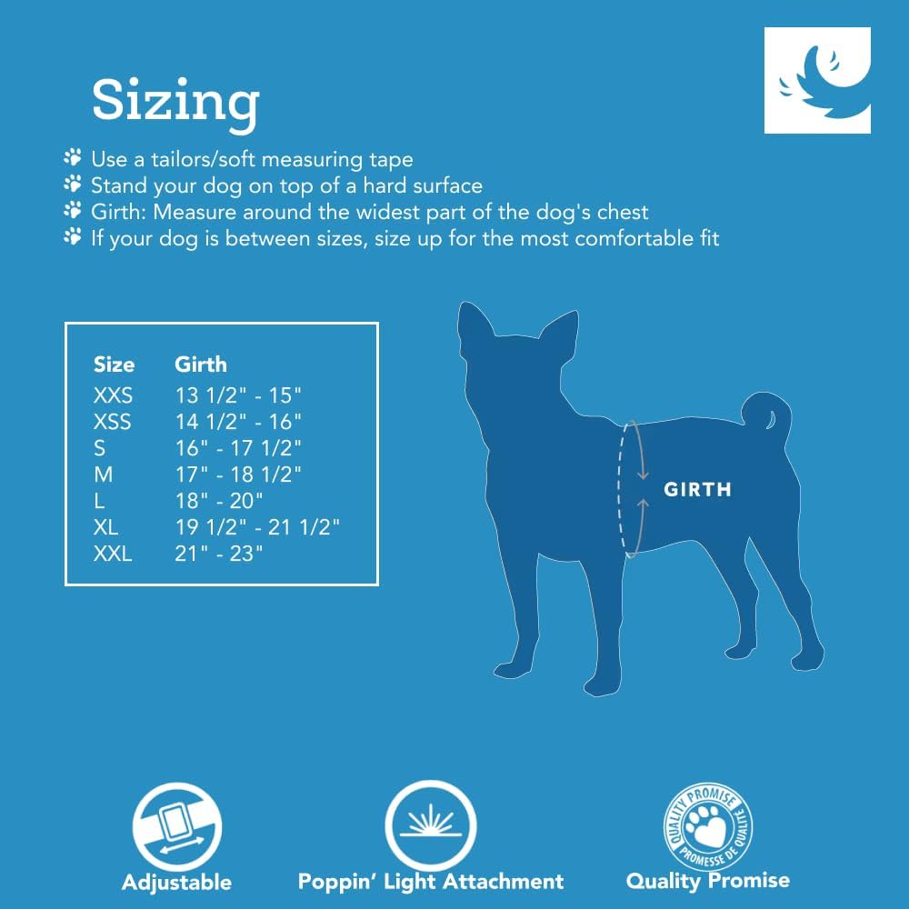 RC Pet Products step in cirque dog harness medium black side profile