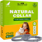 Beloved Pets plant-based cat flea and tick collar packaging front view