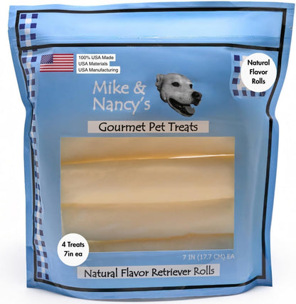 Gourmet pet treats natural flavor digestible collagen rolls for dogs product shot
