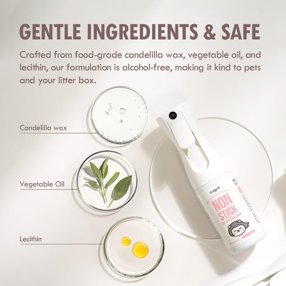 Food grade alcohol free waxing formula spray bottle close up view
